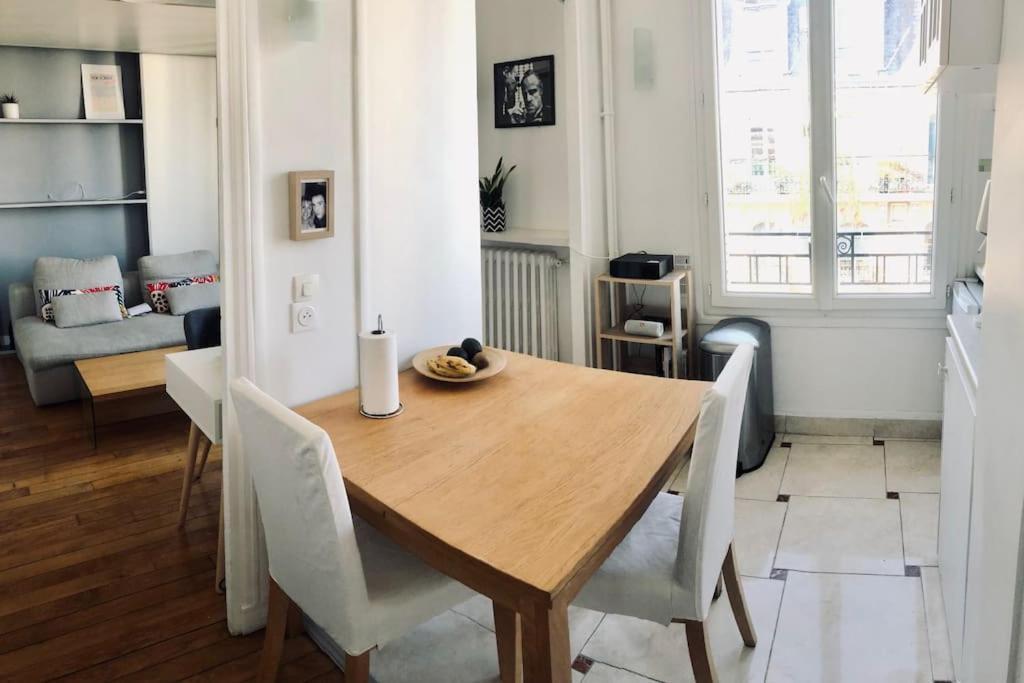 Apartmán Cosy Studio Near Public Transport Paříž Exteriér fotografie