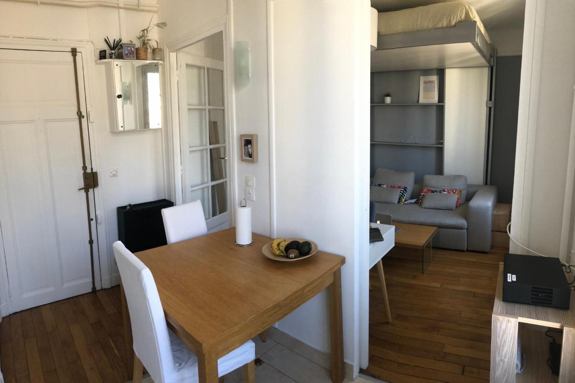 Apartmán Cosy Studio Near Public Transport Paříž Exteriér fotografie
